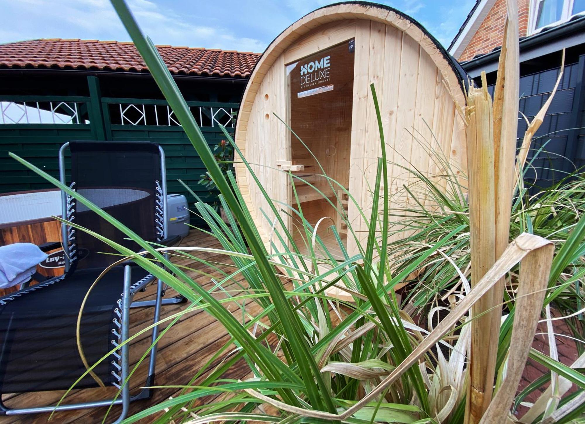 Ferien Im Wangerland Ferienwohnung Leuchtturm Minsen Schillig Hund Pool Sauna Norderaltendeich Экстерьер фото